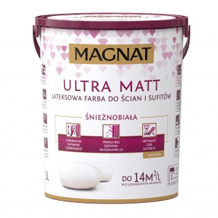 MAGNAT Ultra matt biały 5L